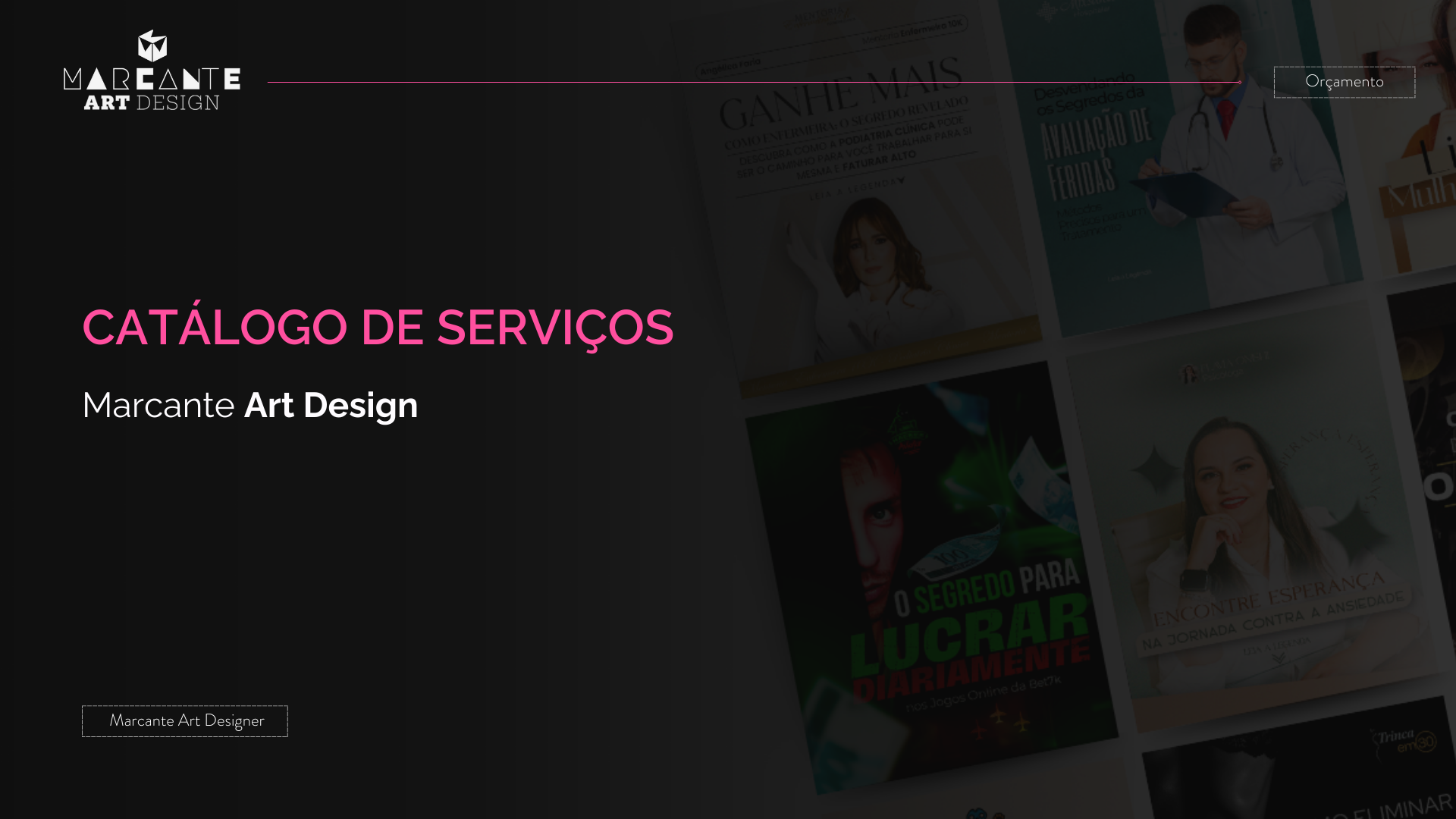 Catálogo de serviços