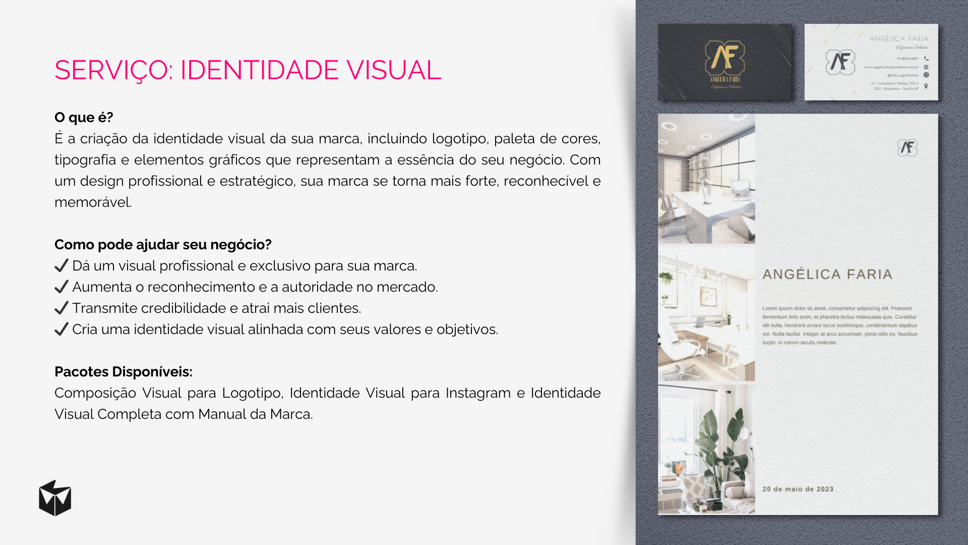 Catálogo de serviços