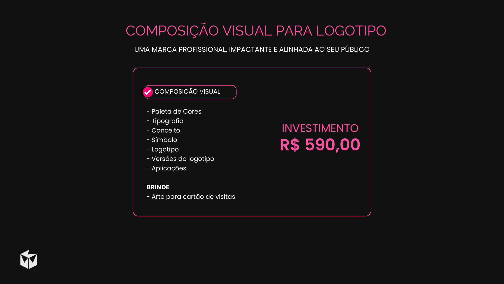 Catálogo de serviços
