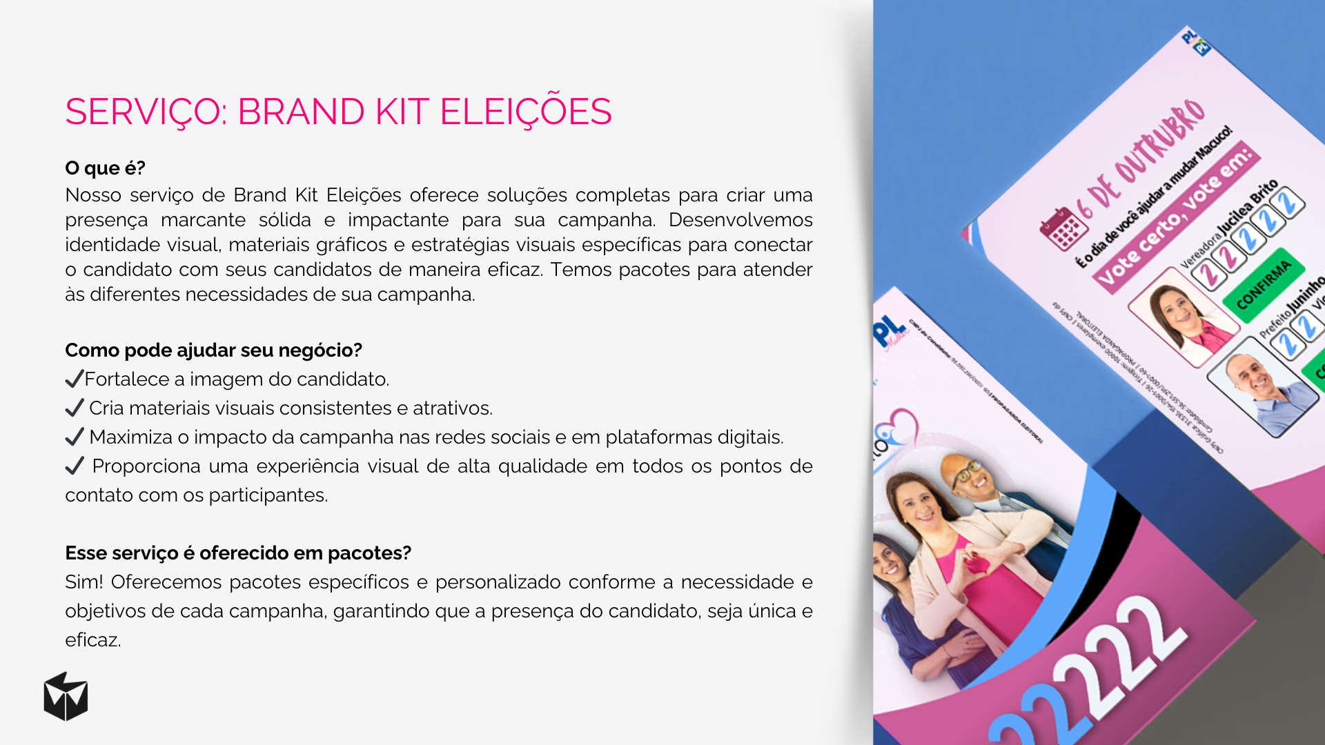 Catálogo de serviços